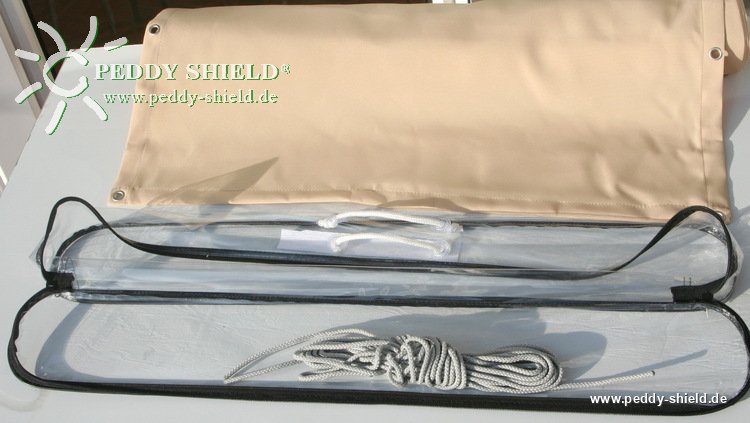 SUNNY GUARD Brise-Vue pour Balcon 75x500cm Couverture de Écran Jardin PES  UV Résistant Pare-Vue Brise étanche avec Attaches de câble,Anthracite